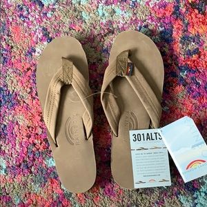 Rainbow sandals brand new